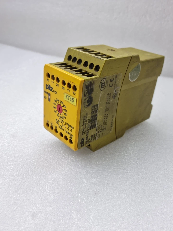 PILZ PZA 600/24VDC Safety Relay 774028 1N/O 2N/C Made In Germany PZA600